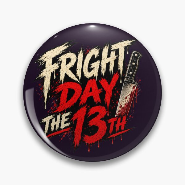 Artikelvorschau, Schreckenstag, der 13., erstochen entworfen und verkauft von FrightDay.