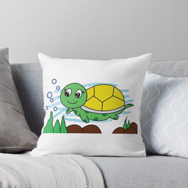 Item preview, Swimming Green Turtle designed and sold by Elkurisko.