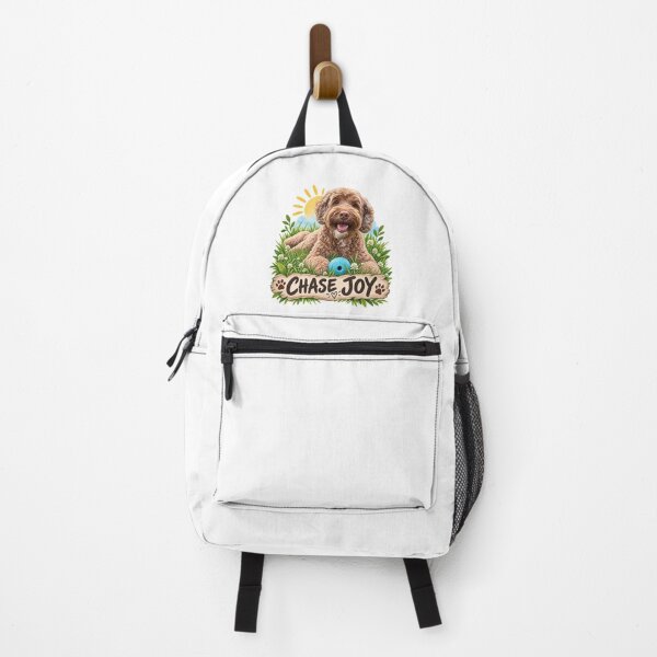 Item preview, Chase Joy – Happy Labradoodle Fetch Dog designed and sold by Mori Finch Press.