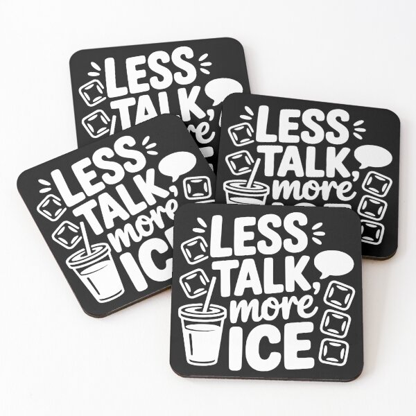 Item preview, Less Talk, More Ice designed and sold by theartfulaspie.