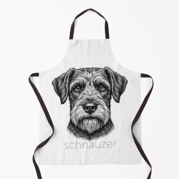 Item preview, Schnauzer Illustrated Portrait designed and sold by SUP-R-Ts.