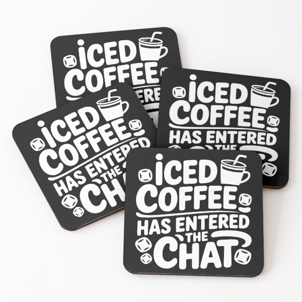 Item preview, Iced Coffee Has Entered the Chat designed and sold by theartfulaspie.