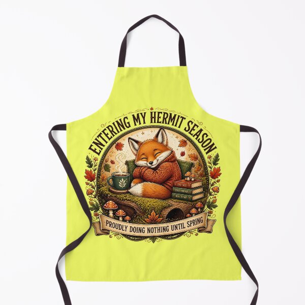 Item preview, Cozy Autumn Woodland Hermit Season Design designed and sold by Fun2Fentastic.