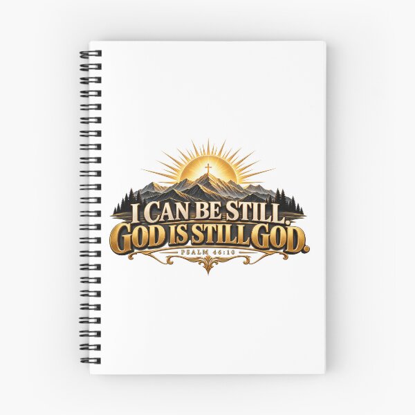Item preview, I Can Be Still God Is Still God – Psalm 46:10 Christian Faith Design designed and sold by LAForrest.