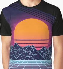 Outrun Sunset Graphic T-Shirt