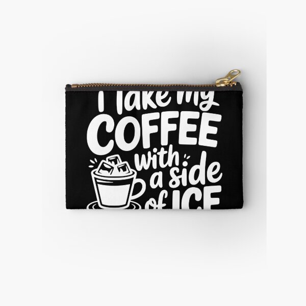 Item preview, I Take My Coffee With a Side of Ice designed and sold by theartfulaspie.