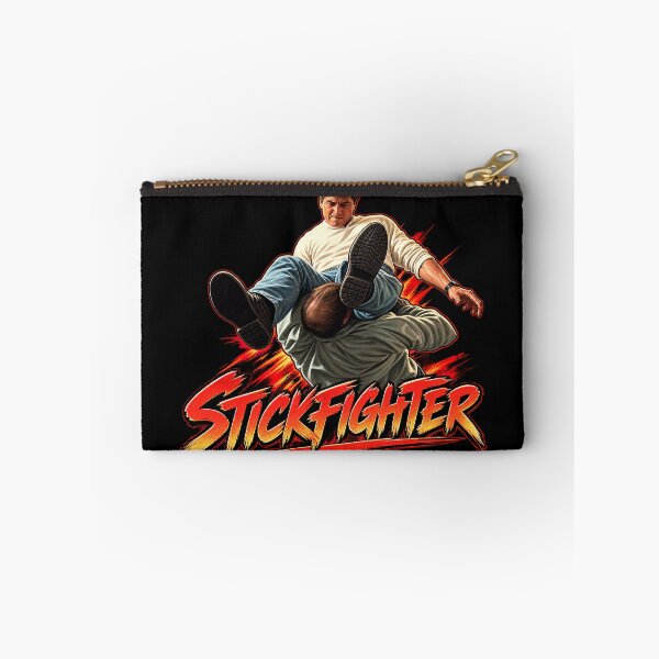Item preview, STICKFIGHTER – 80s Retro Martial Arts Action Movie designed and sold by SvarunPogani.