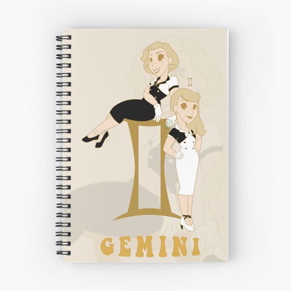 Item preview, Old Cartoon Style pin up - Gemini designed and sold by Juditangelo.
