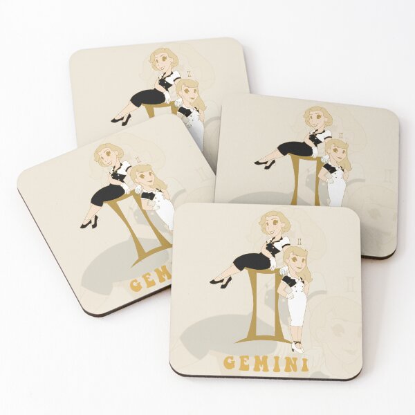 Item preview, Old Cartoon Style pin up - Gemini designed and sold by Juditangelo.
