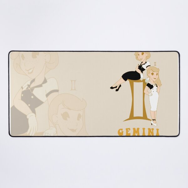 Item preview, Old Cartoon Style pin up - Gemini designed and sold by Juditangelo.
