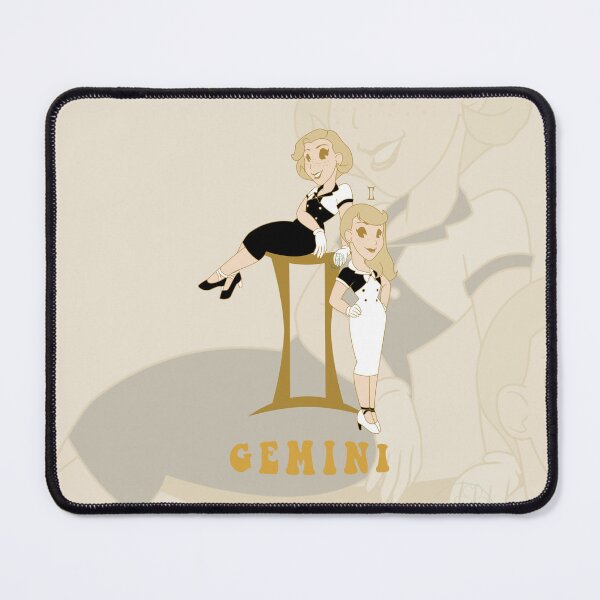 Item preview, Old Cartoon Style pin up - Gemini designed and sold by Juditangelo.