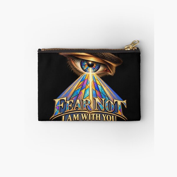 Item preview, Fear Not, I Am With You – Isaiah 41:10 Stained Glass Faith designed and sold by OuterFuselage.