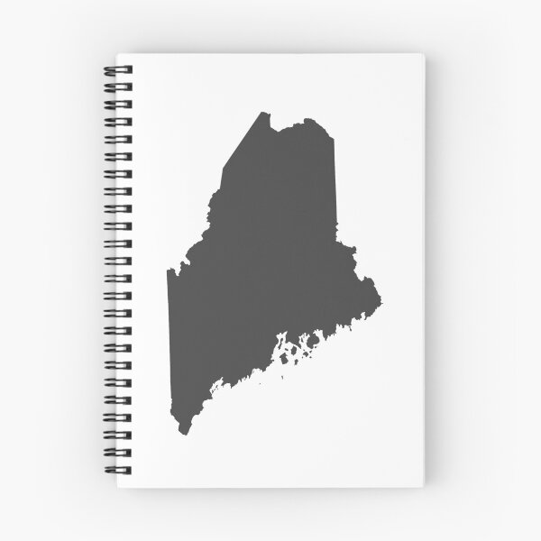 Item preview, Maine in Charcoal designed and sold by Maren Misner.
