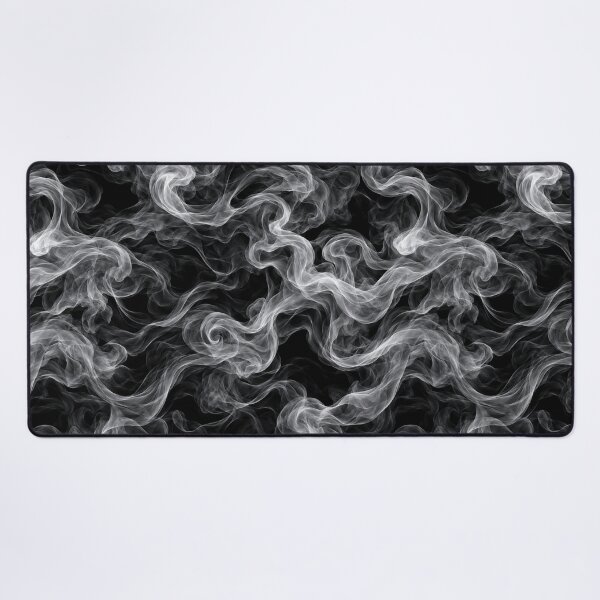 Item preview, Ethereal White Smoke Spirals designed and sold by Side Quest Co..