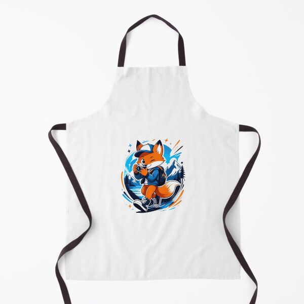 Item preview, Adventure Fox Photographer Wandering the Mountains designed and sold by Catchy-Couture.