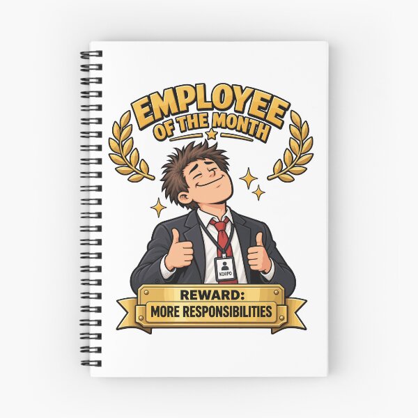 Item preview, Employee of the Month Funny Coworker Gift designed and sold by PRINTIONAL.