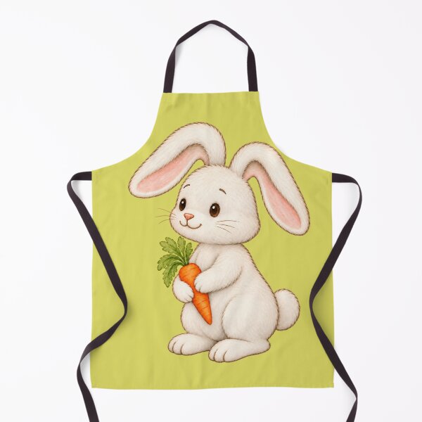 Item preview, Cute White Rabbit with Carrot designed and sold by PrintGo26.