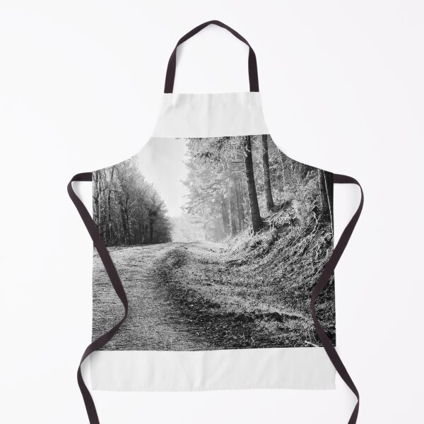 Item preview, Ethereal Woodland Path Black and White Fine Art Photography designed and sold by leonwoods.
