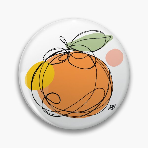 Item preview, The Orange Line Art Illustration designed and sold by Evil B Creative.