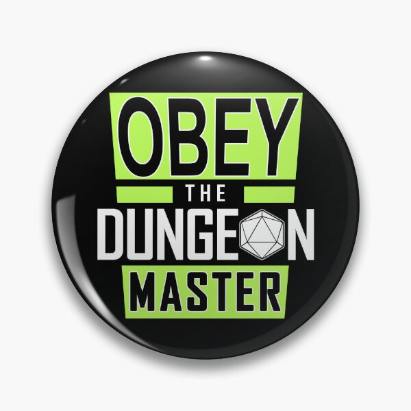 Item preview, Obey the Dungeon Master designed and sold by Dutcher Designs.