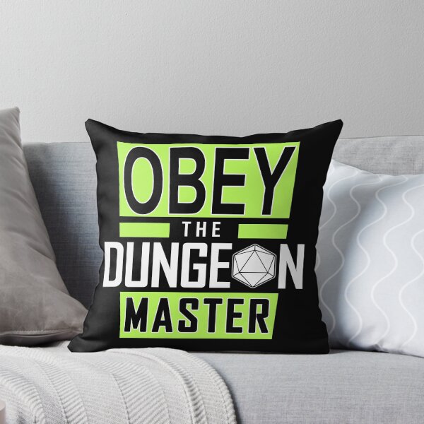 Item preview, Obey the Dungeon Master designed and sold by Dutcher Designs.