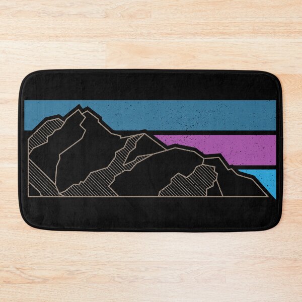 Item preview, Mountain Peaks — Minimalist Geometric Landscape Art designed and sold by Half Mess.