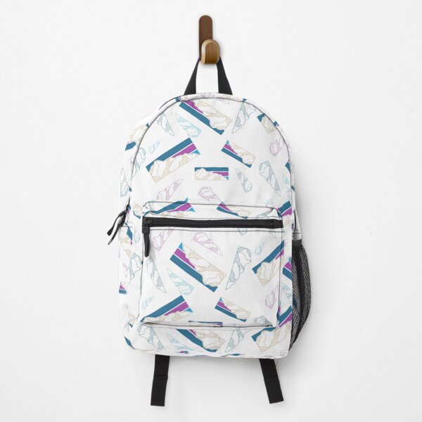Item preview, Mountain Peaks — Minimalist Geometric Landscape Art designed and sold by Half Mess.