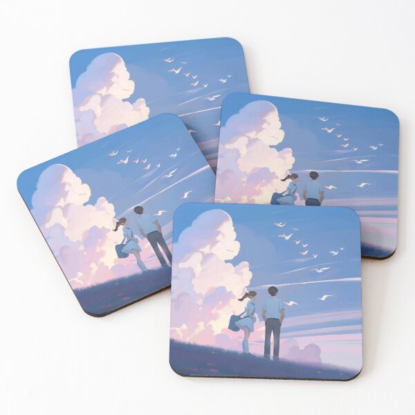 Item preview, Dreamy Couple Sky Clouds Landscape - Nostalgic Cinematic Wall Art Poster designed and sold by Rehnair.