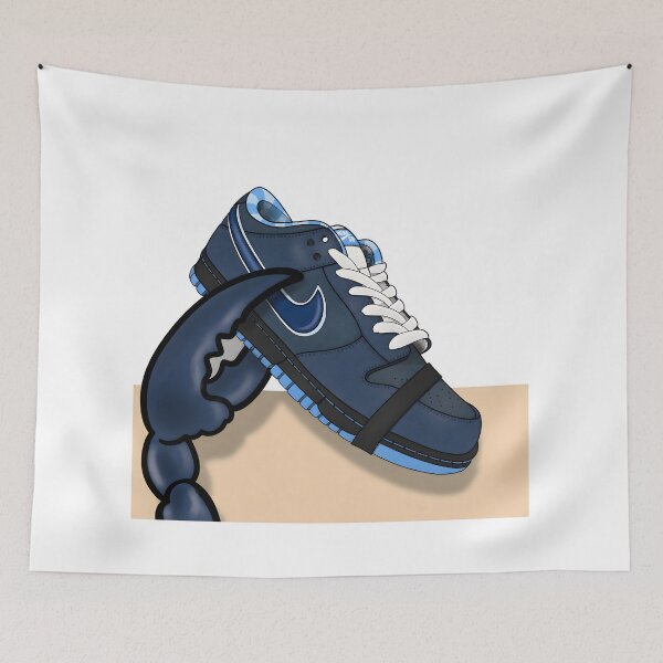 Aperçu de l'œuvre Nike SB Homard Bleu créée et vendue par Jus3na.