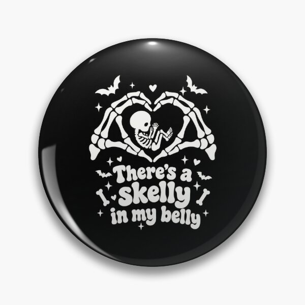 Item preview, There's A Skelly In My Belly designed and sold by LuveraxArt.
