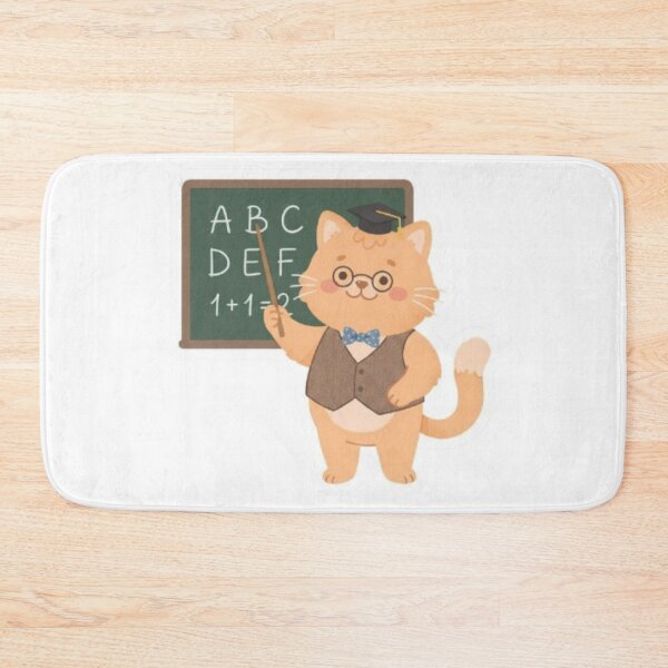 Item preview, Chalkboard Lesson Teacher Cat designed and sold by PrintforDesign.