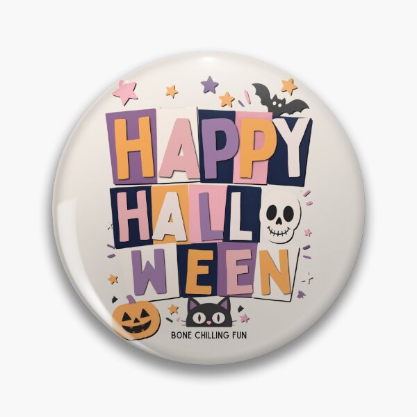 Item preview, Happy Halloween - Bone chilling Fun designed and sold by Toufittery.
