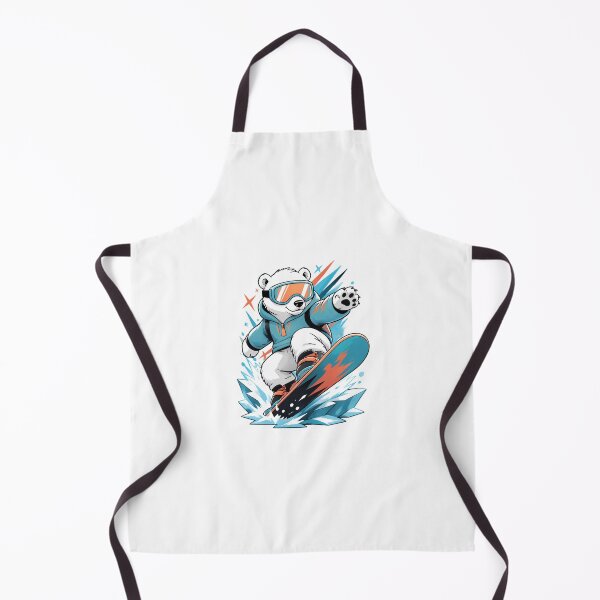 Item preview, Extreme Snowboarding Polar Bear in Goggles designed and sold by Catchy-Couture.