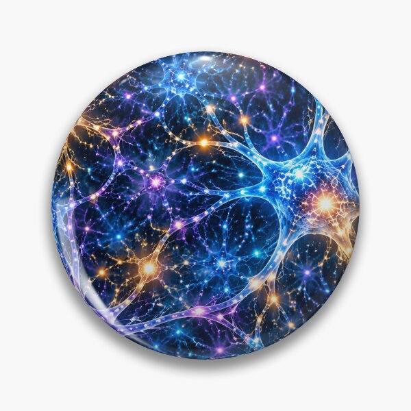 Item preview, Neural Network Glow – Colorful Brain Neurons & Synapses designed and sold by FaithArt777.