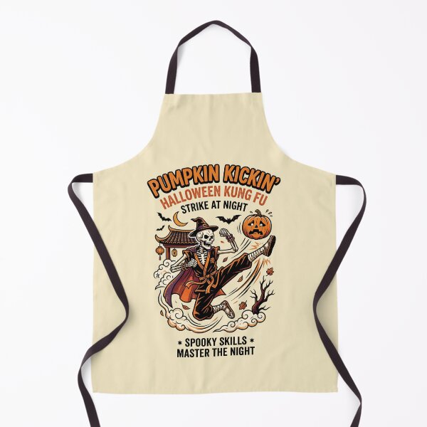 Item preview, Pumpkin kickin' - Halloween Kung fu - Halloween for kung fu fans designed and sold by ParadoxParadox.