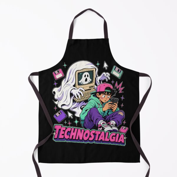 Item preview, Technostalgia Retro Gaming Holiday Tee designed and sold by Design Vibras.
