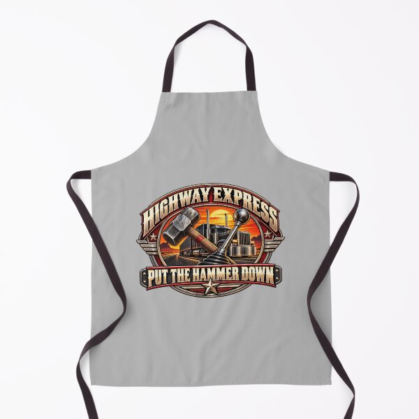 Item preview, Highway Express | Put The Hammer Down | Sledgehammer & Gear Shift Truck Art designed and sold by NomadForge.