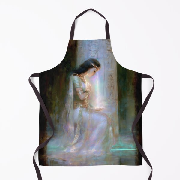 Item preview, Egyptian Goddess of Light – Mystical Temple Art designed and sold by All Souls Dream.