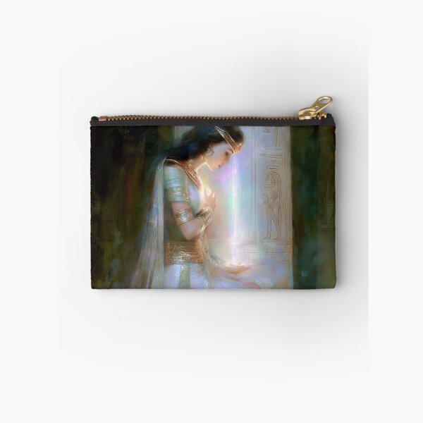 Item preview, Egyptian Goddess of Light – Mystical Temple Art designed and sold by All Souls Dream.
