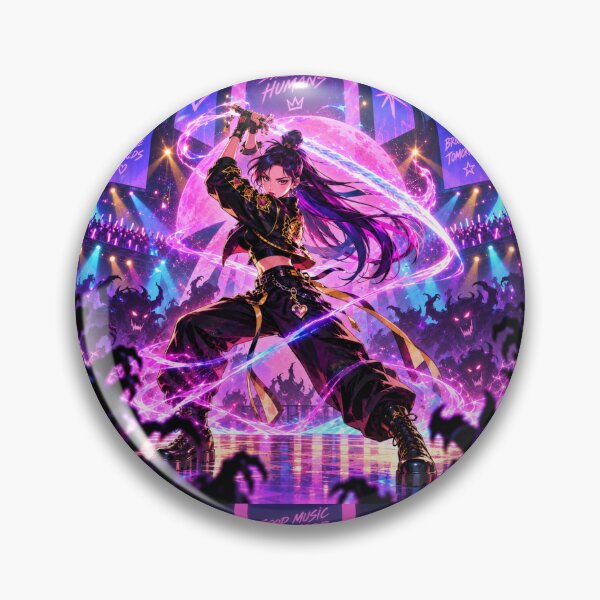 Item preview, Idol Warrior Rising — KPop Demon Hunter Fan Art Tee designed and sold by Fanverse Merchandise.