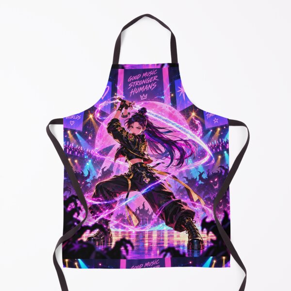 Item preview, Idol Warrior Rising — KPop Demon Hunter Fan Art Tee designed and sold by Fanverse Merchandise.