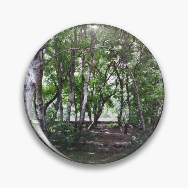 Item preview, Sunlit Forest Trees Nature Landscape designed and sold by calicito.
