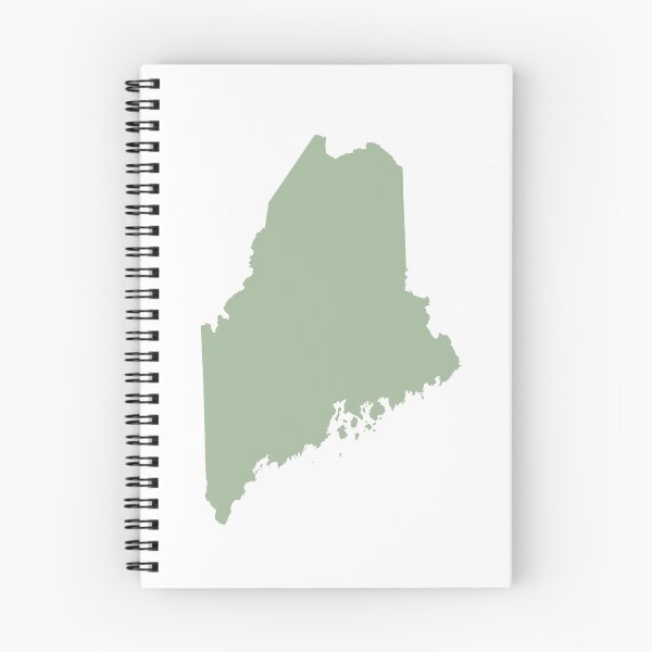 Item preview, Maine in Sage designed and sold by Maren Misner.