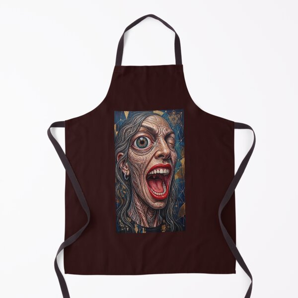 Item preview, Psychedelic Surrealist Portrait Wall Art designed and sold by Color & Form.