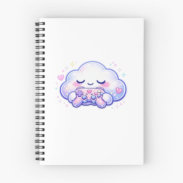 Item preview, Cute Cloud Gamer Pastel Kawaii Controller Art designed and sold by Sommium .