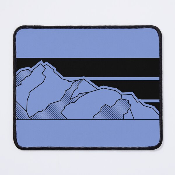 Item preview, Mountain Peaks — Minimalist Geometric Landscape Art designed and sold by Half Mess.
