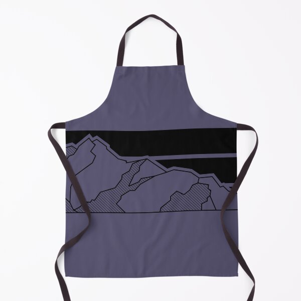 Item preview, Mountain Peaks — Minimalist Geometric Landscape Art designed and sold by Half Mess.