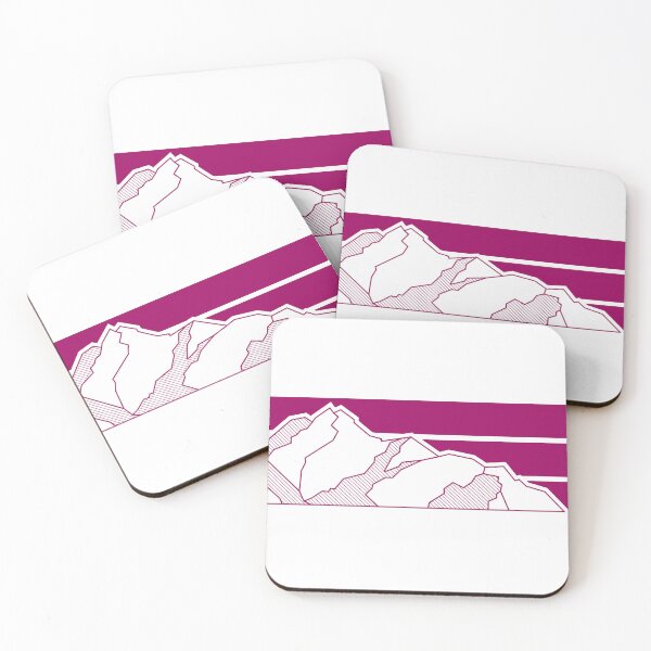 Item preview, Mountain Peaks — Minimalist Geometric Landscape Art designed and sold by Half Mess.