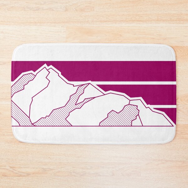 Item preview, Mountain Peaks — Minimalist Geometric Landscape Art designed and sold by Half Mess.
