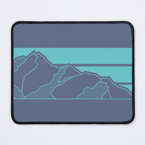 Item preview, Mountain Peaks — Minimalist Geometric Landscape Art designed and sold by Half Mess.